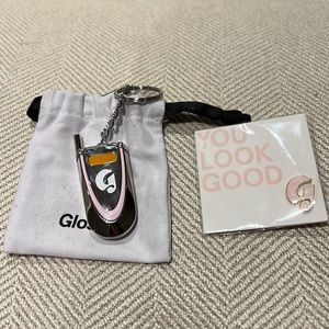 Glossier LA keychain